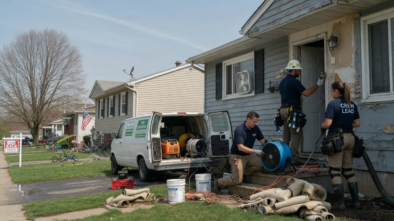 Flood Cleanup in New Castle, PA near me